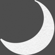Land of Nod White Moon Sticker