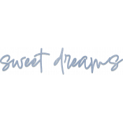 Land of Nod Sweet Dreams word art 