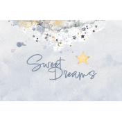 Land Of Nod Journal Card sweet dreams 4x6