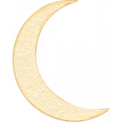 Land of Nod Yellow Moon Sticker