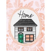 Finding Home- Home Journal Card 3x4