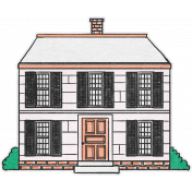 Finding Home House Sticker 1