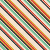 Schoolhouse Striped Paper