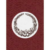 Autumn Comforts Sweater 3x4 Journal Card