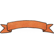 Woodland Tea Party Orange Banner