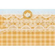Woodland Tea Party Tea Journal Card 4x6