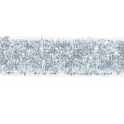 Winter Woods Light Blue Sparkly Ribbon