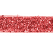 Winter Woods Red Sparkly Ribbon