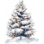 Winter Woods Tree