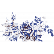 Sweet Snowflake Rose Sticker 1