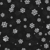 Sweet Snowflake Papers No. 2- Dark Snowflakes Paper