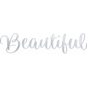 Sweet Snowflake Beautiful Word Art 