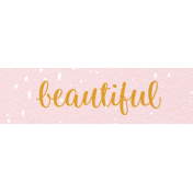 Once Upon a Snowy Day Element word art beautiful
