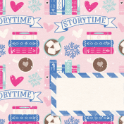 Once Upon A Snowy Day Storytime 4x4 Journal Card