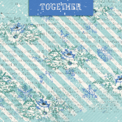 Once Upon A Snowy Day Together 4x4 Journal Card