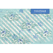 Once Upon A Snowy Day Together 4x6 Journal Card