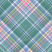 Once Upon a Snowy Day Plaid Paper 03