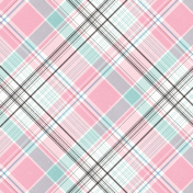 Once Upon a Snowy Day Plaid Paper 10