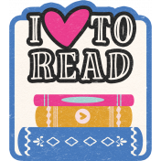 Once Upon A Snowy Day Love To Read Word Art Sticker