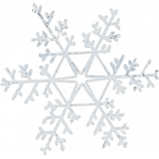 Delight Mixed Media Mini Light Blue Snowflake