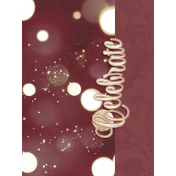 Evergreen Celebrate 3x4 Journal Card