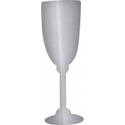 Evergreen Silver Wine Glass