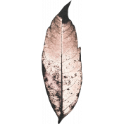 Cherish Mixed Media Pink Leaf