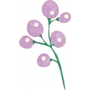 Countryside Lavender Berries Sticker