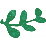Countryside Green Branch Sticker