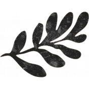 Countryside Black Branch Sticker