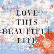 Countryside Beautiful Life Journal Card 3x3