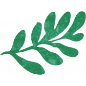 Countryside Green Branch Sticker 2