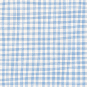 Countryside Light Blue Gingham Paper
