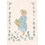 Surrender Mixed Media Vintage Spring Ephemera 
