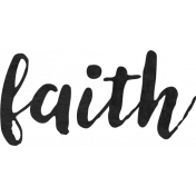 Surrender Mixed Media Faith Word Art