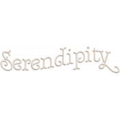 SerendipiTea "Serendipity" Word Art 