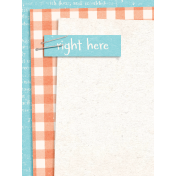 Serendipitea Journal Card right here 3x4