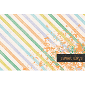 Serendipitea Journal Card sweet days 4x6