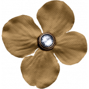 Bloom Mixed Media Mini flower beige