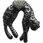 Kitty Love Element- Leopard Pin