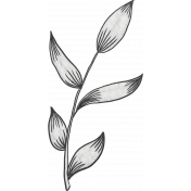 My Life Palette- Leafy Branch (White)