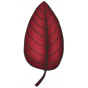 My Life Palette- Leaf (Burgundy Doodle)