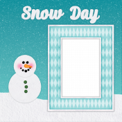 Snow Day_Quick Page with Frame