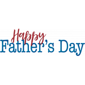 Happy Father's Day Word-art