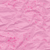 Pretty in Pink_Pink Wrinkled Paper with Paint-splatters