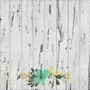 BEE Kind_Floral Wooden Paper