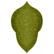 Thankful_Kiwi Glitter Leaf Tiny Trinket