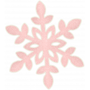 Winter Wonderland_Pink Shimmer Snowflake
