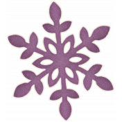 Winter Wonderland_Purple Shimmer Snowflake