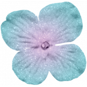 Radiant Gradient Glitter Flower_Reversed
